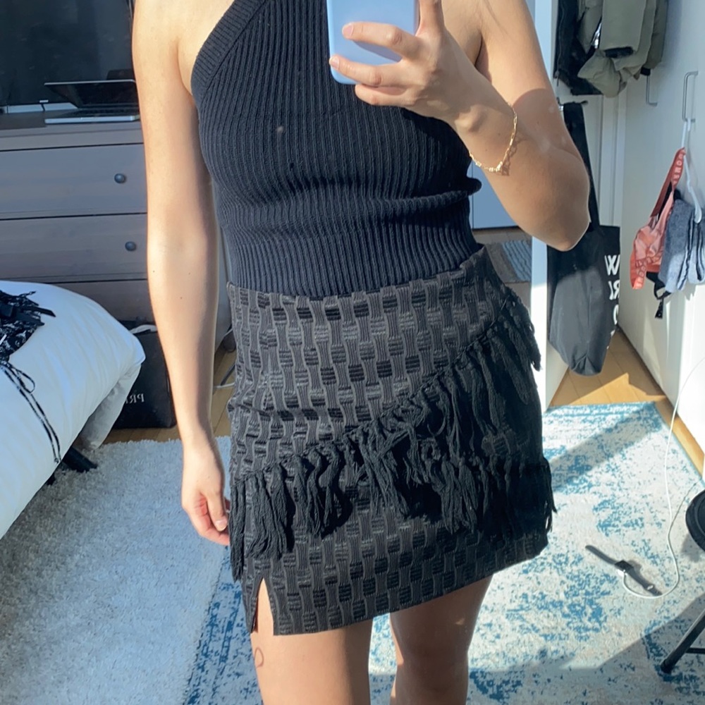 Black skirt